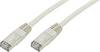 992265 RJ45 Network cable, patch cable CAT 5e SF/UTP 3.00 m Grey incl. detent 1 pc(s)