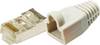 LogiLink MP0011 Plug CAT 5E Protect Yellow 8P8C RJ45 Plug, straight Grey