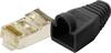 LogiLink MP0012 Plug CAT 5E Protect Yellow 8P8C RJ45 Plug, straight Black