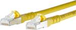 Patch cable Cat. 6A AWG 26 1.0 m yellow