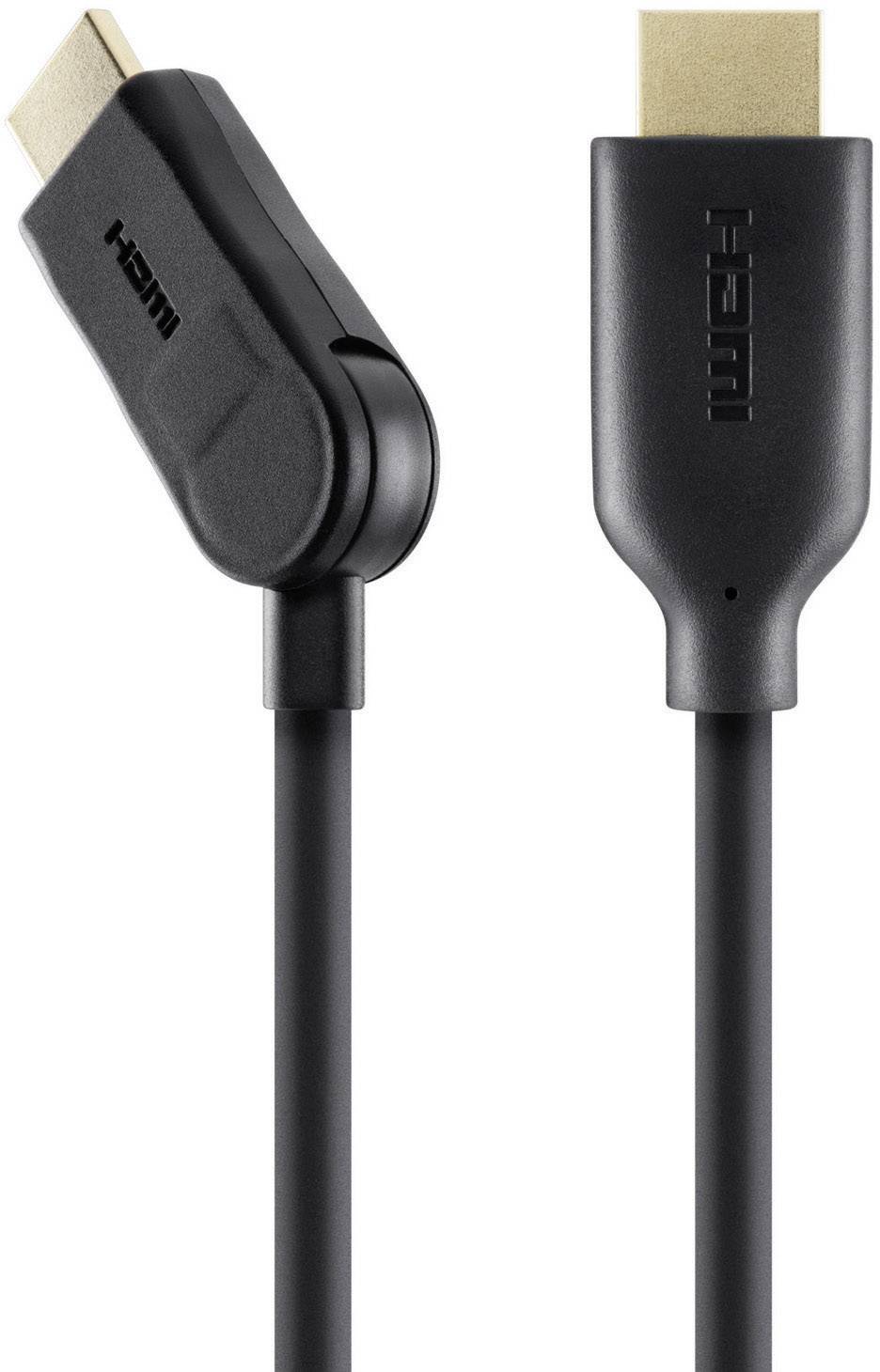 Belkin HDMI Cable 2.00 m Black F3Y024bf2M-P Audio Return Channel, Ultra ...