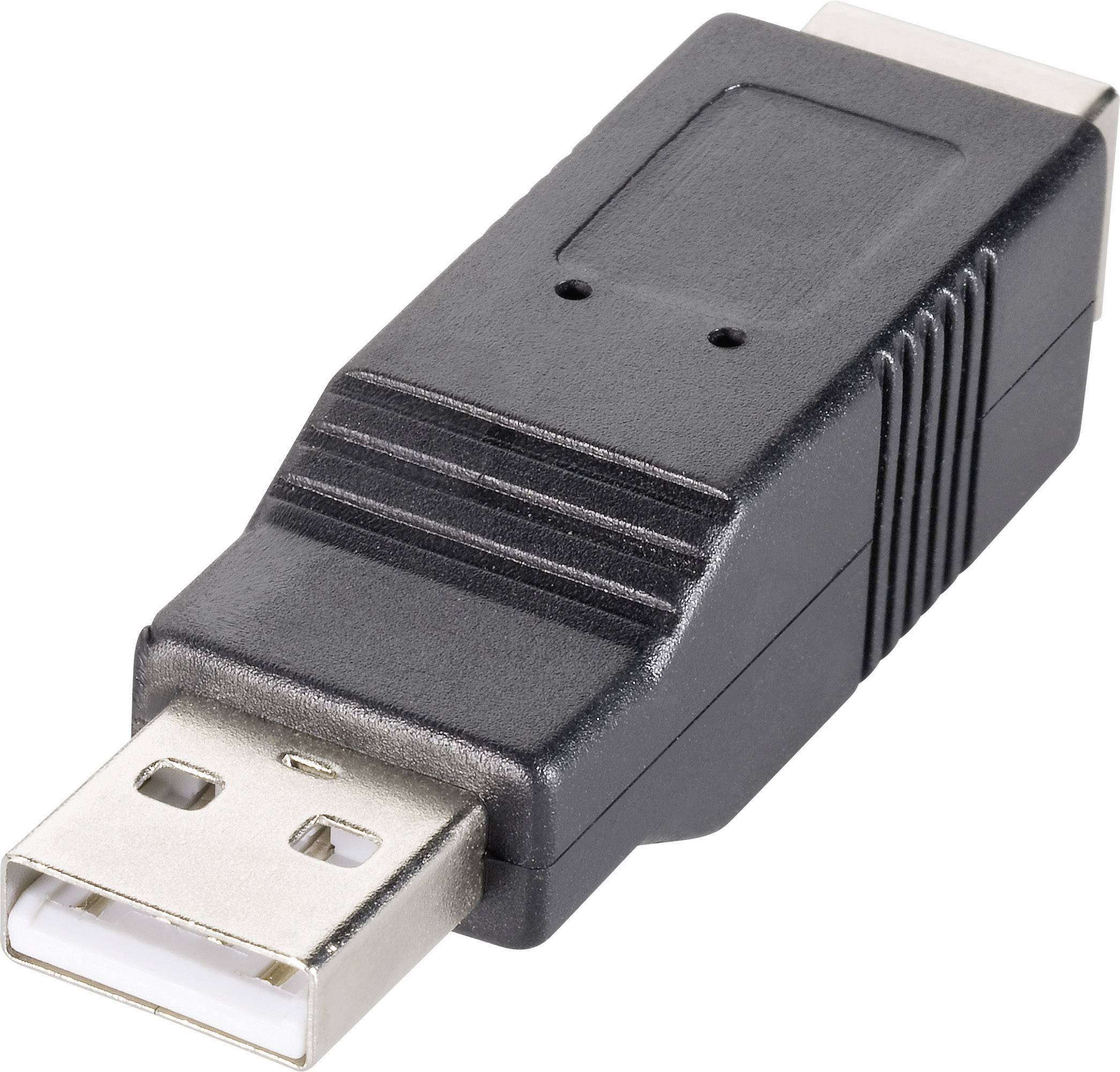 Goobay USB Adapter [1x USB 2.0 Connector A - 1x USB 2.0 Port B] 50292 ...