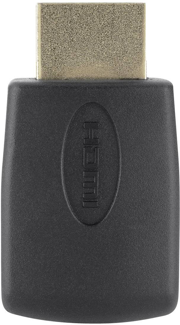 Belkin F3Y015BTGLD HDMI Adapter [1x HDMI plug - 1x HDMI socket] Black-2