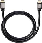 Oehlbach High Speed HDMI cable with Ethernet Blackmagic 2.2 m black