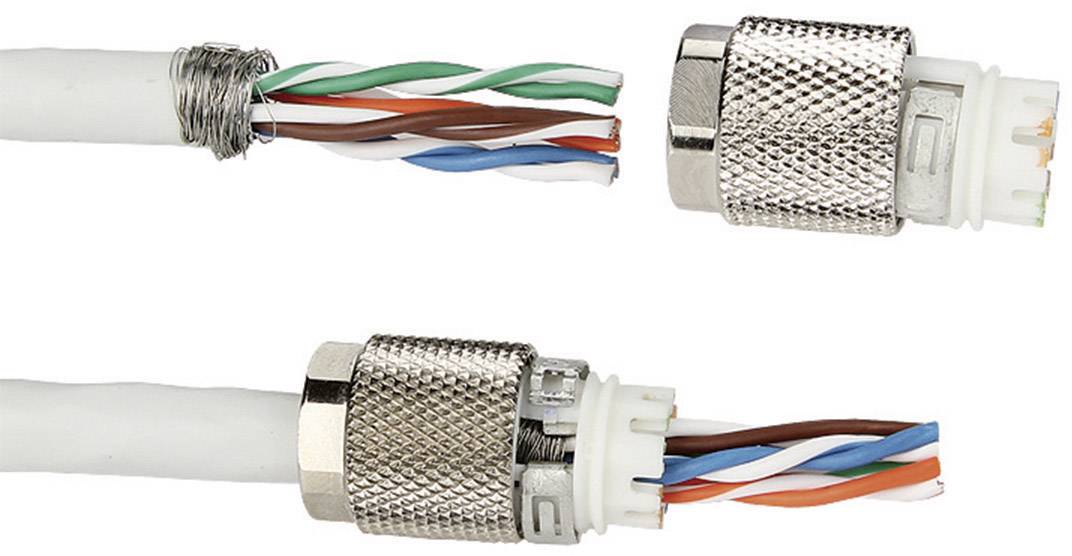 Metz Connect Cable Connector class FA CAT 7a Adapter Number of pins 8