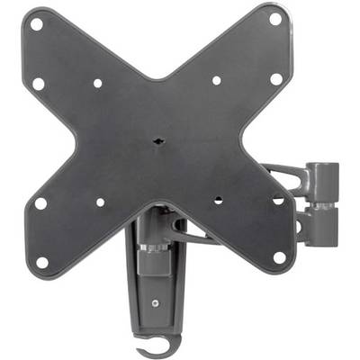 Manhattan 423755 Monitor wall mount 1 Display(s) 58,4 cm (23") - 106,7 cm (42") Silver Tiltable, Swivelling-1