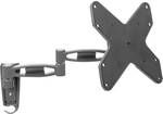 Manhattan Universal Flat-Panel TV Articulating Wall Mount, Double arm supports one 23” to 42” television