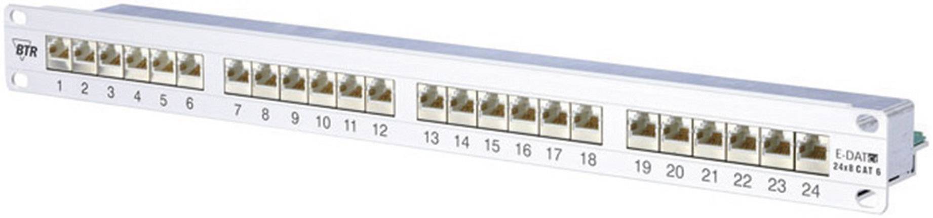 Metz Connect 130855-E 24 ports CAT 6 1 U Silver (metallic) Equipped-0