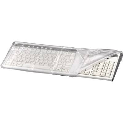 Hama 42200 Keyboard dust cover Transparent (L x W x H) 216 x 483 x 51 mm