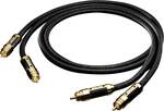 Oehlbach XXL® BLACK Connection Master AF audio phono cable 0.5 m