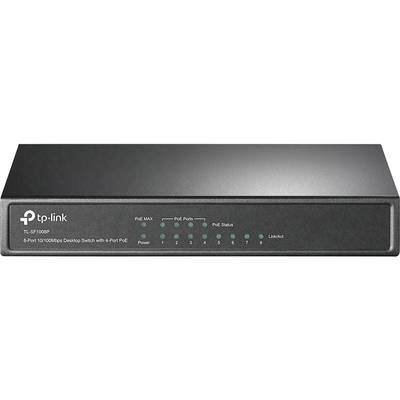 TP-LINK TL-SF1008P V5 Network switch  8 ports 10 / 100 MBit/s PoE 