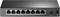 An 8-port PoE switch with Ethernet ports, suitable for powering and networking compatible devices.