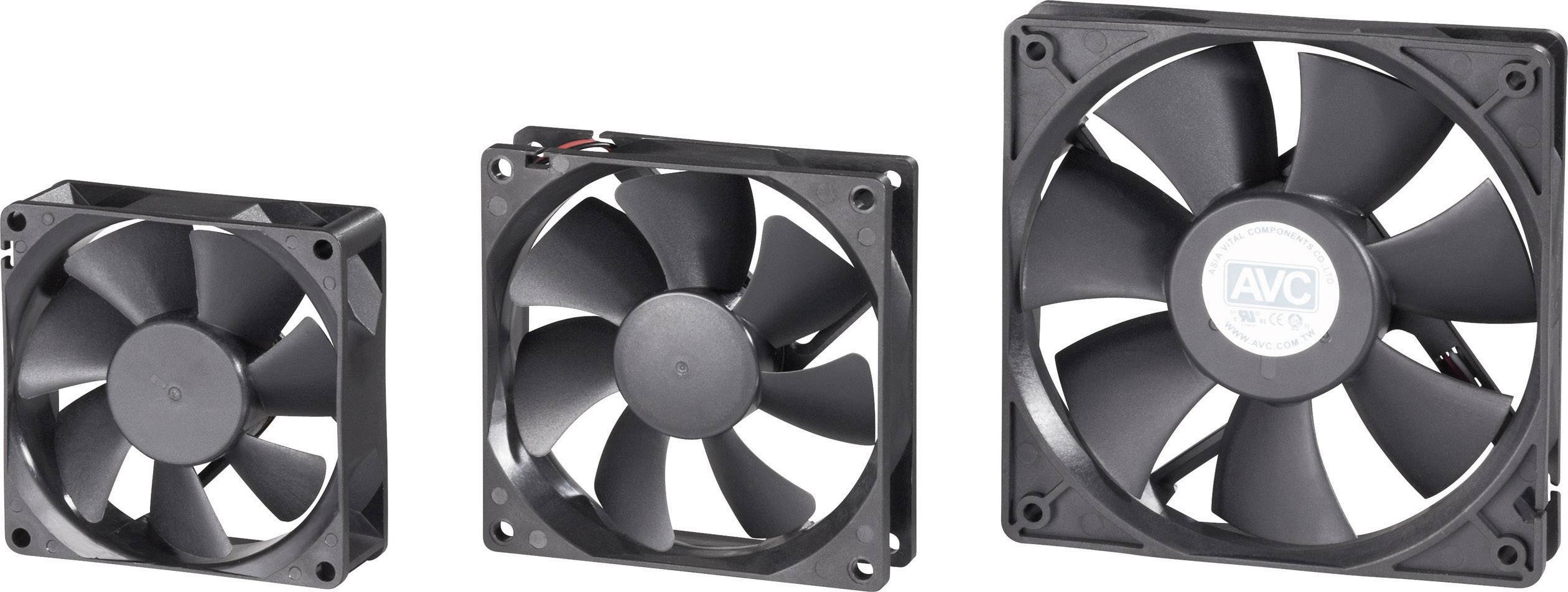 Avc F7015 Pc Fan Black W X H X D 70 X 70 X 15 Mm Conrad Com