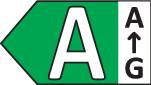 Energy efficiency class A (A - G)