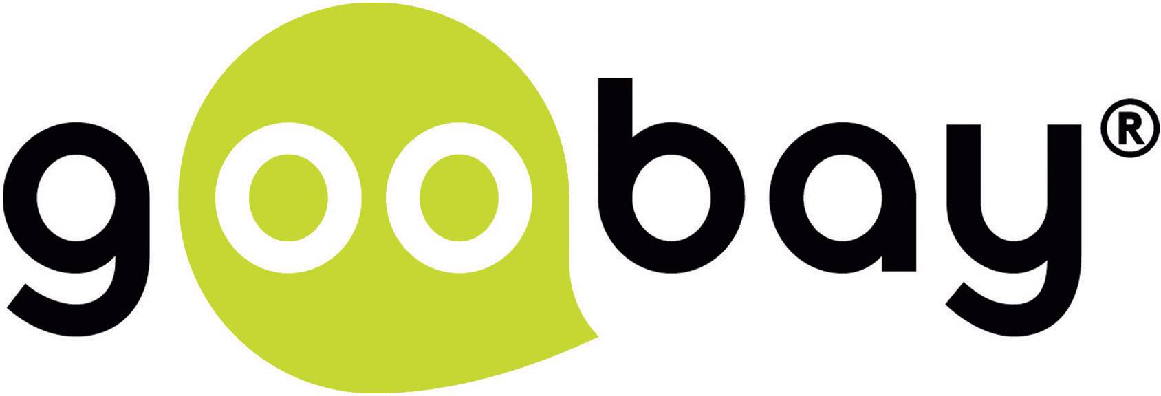 Goobay 95743 Keystone Patch Panel 24 Port 24 ports Network patch panel 483 mm (19) 1 U Black Unequipped