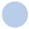 A single-coloured, light blue circle on a white background.