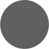 Grey circle on white background.