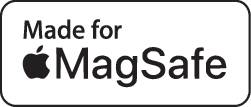 'Made for MagSafe' logo indicates compatibility with Apple's MagSafe technology.