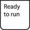 The image shows a square symbol with rounded corners and the letters 'RtR' in the top left corner.