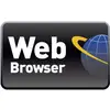 'Web Browser' logo with a stylised globe beside it.