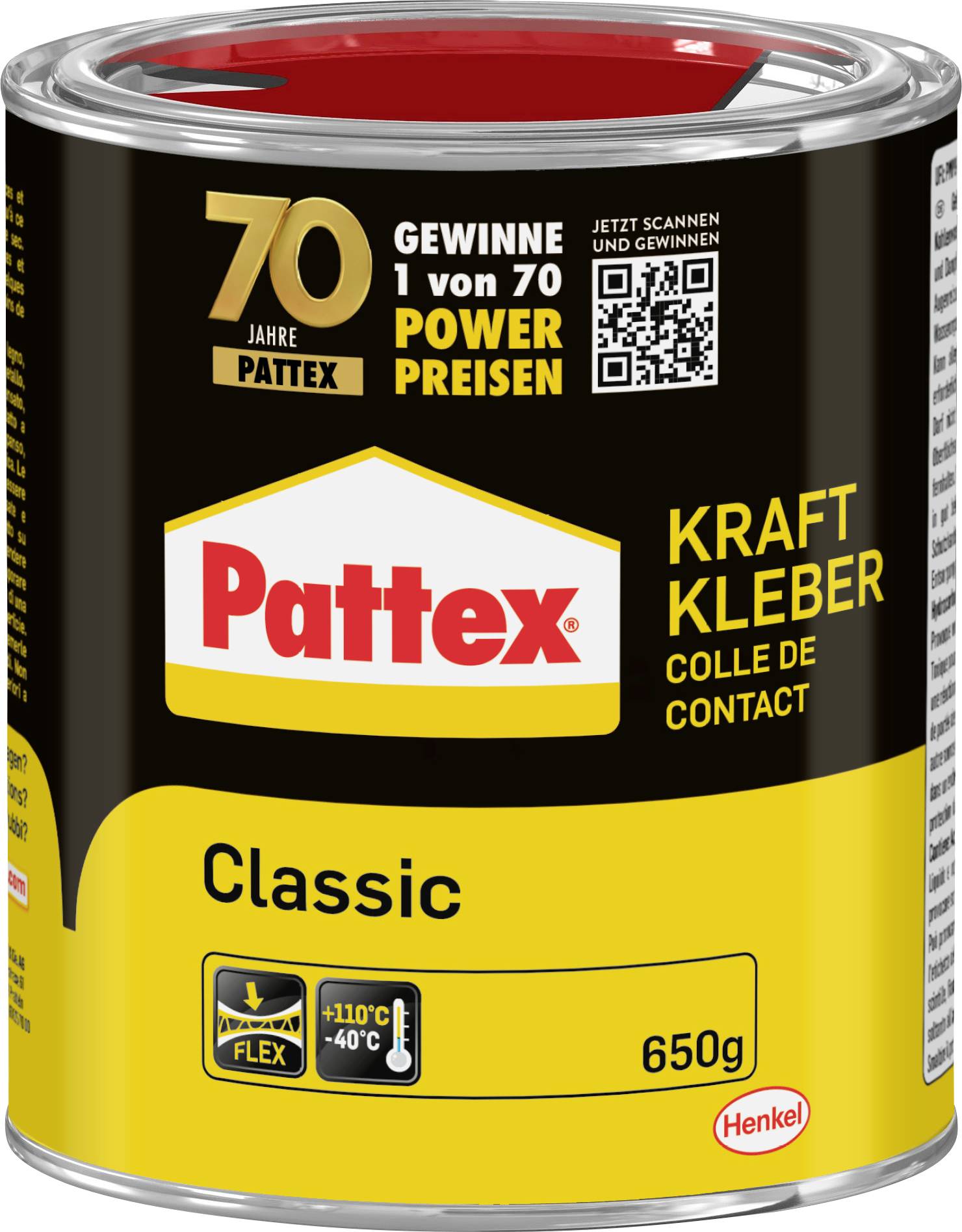 Pattex Classic Contact adhesive PCL6C 650 g-0