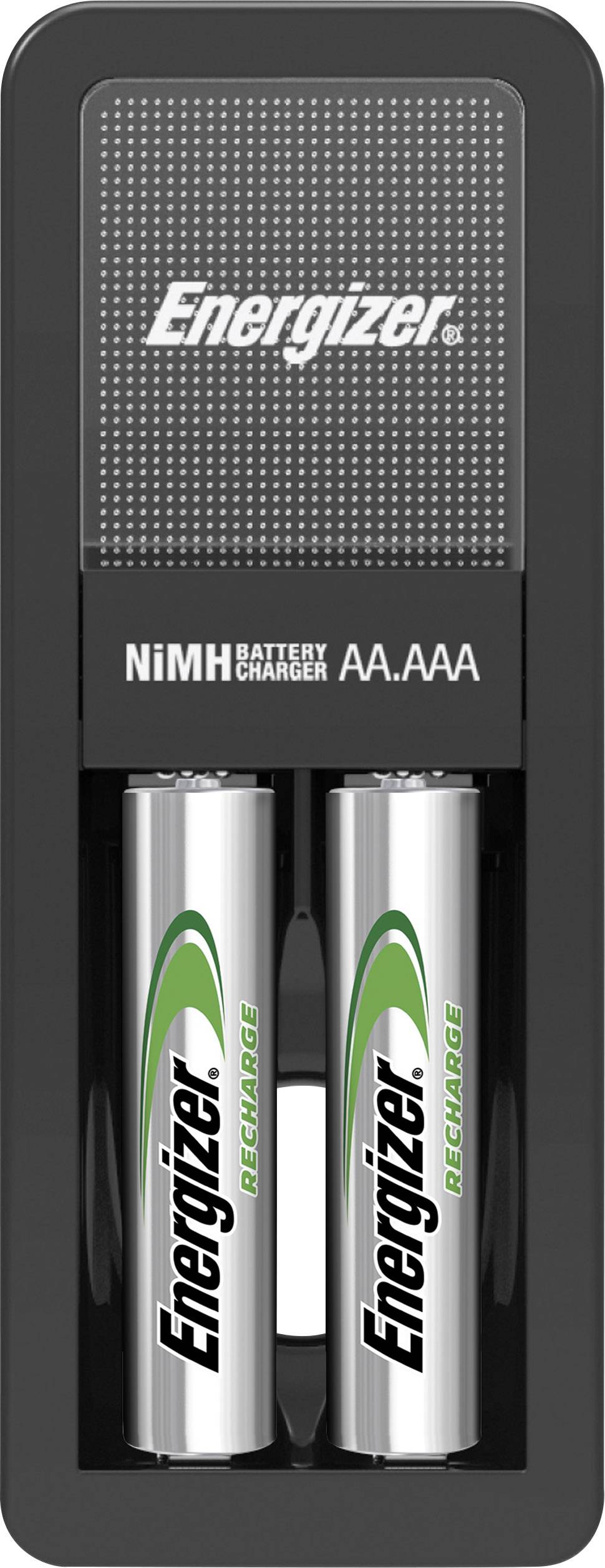 Energizer Mini Charger CH2PC4 Cargador de pilas redondas NiMH Pila Micro (AAA), Pila Mignon (AA)-0
