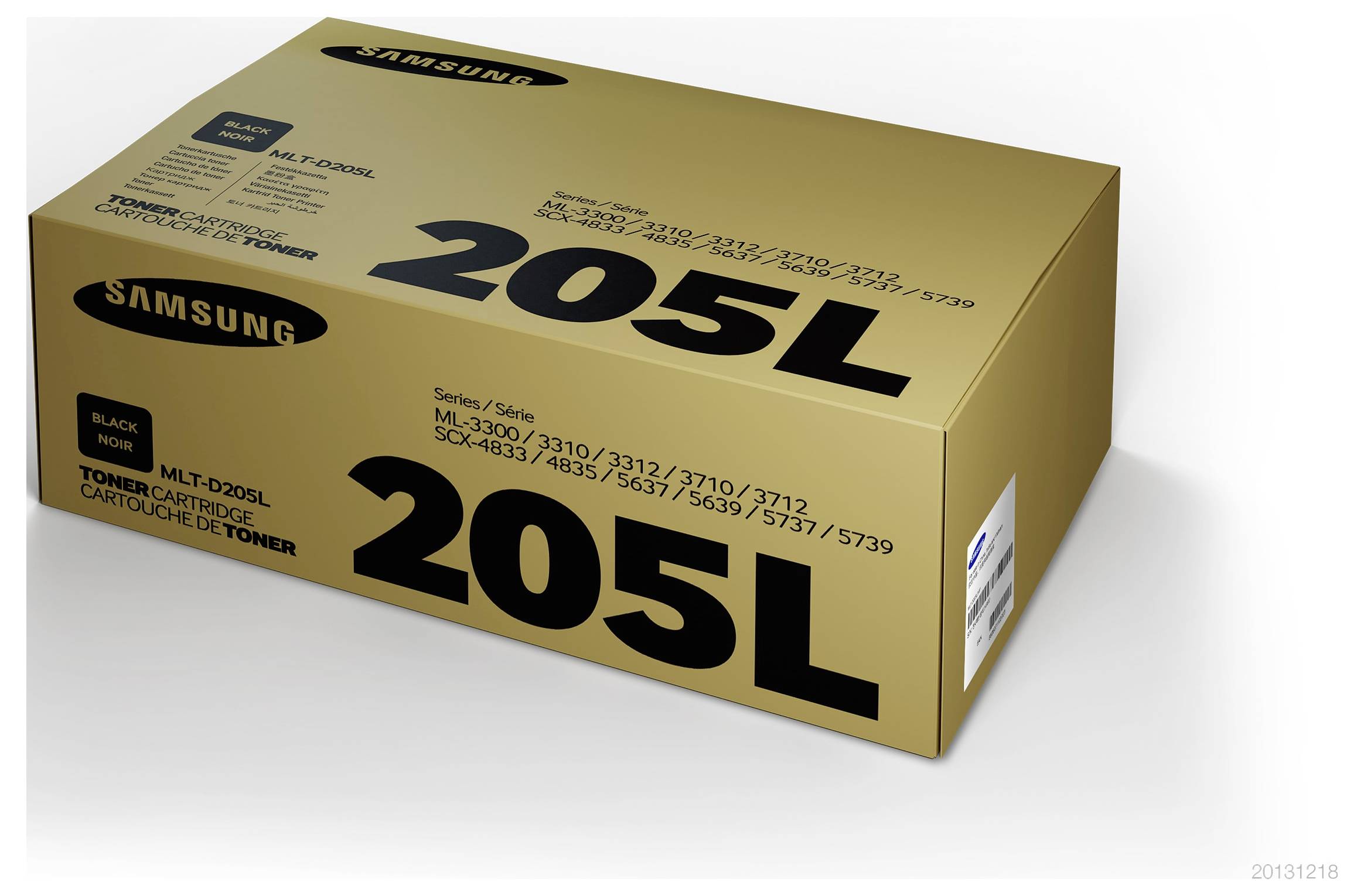 HP Tóner MLT-D205L Original Negro 5000 Lados SU963A-1