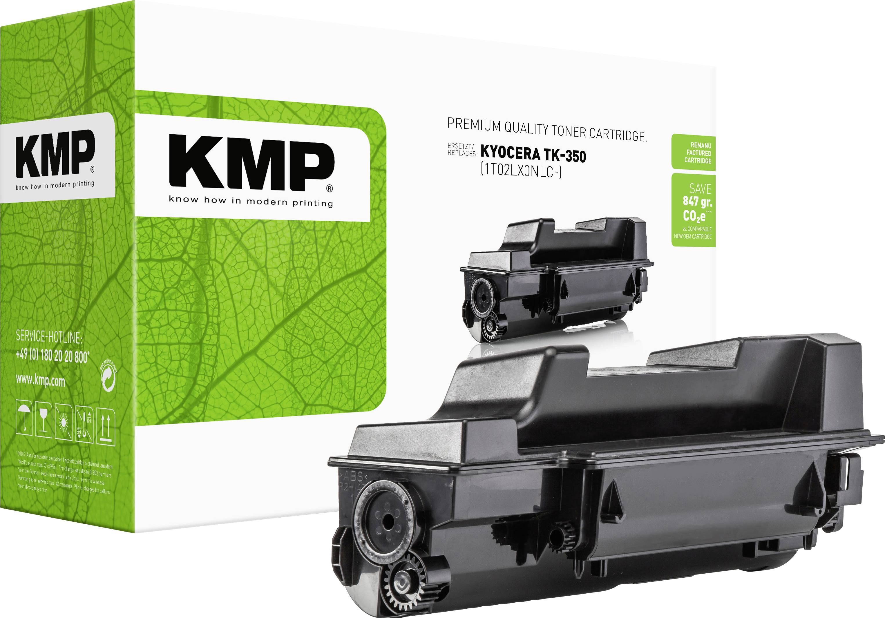 KMP Tóner reemplaza Kyocera TK-350 Compatible Negro 15000 Lados K-T22 2882,0000-0