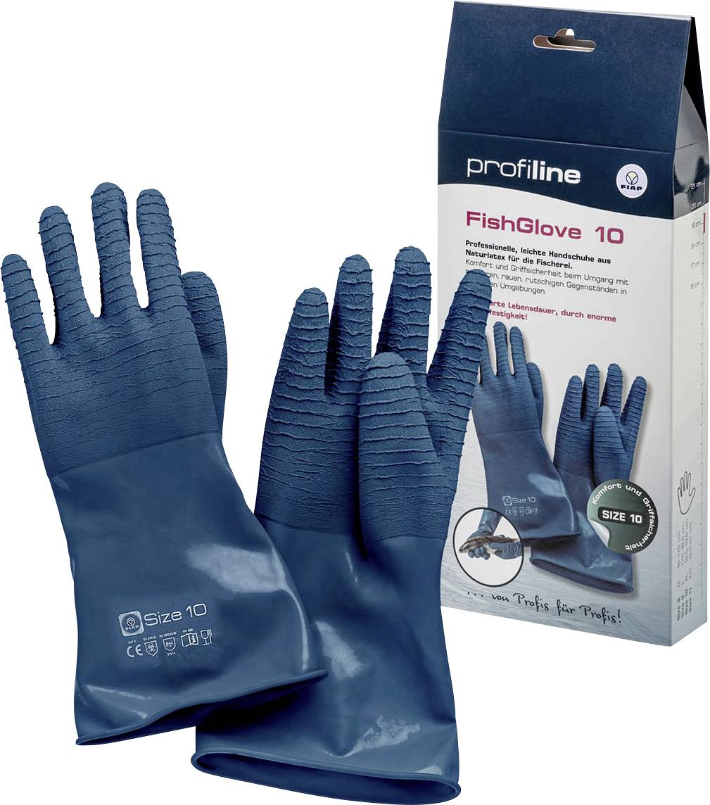 FIAP 1702 profiline Látex natural Guante para pescado Talla (guantes): 10 1 ST-0