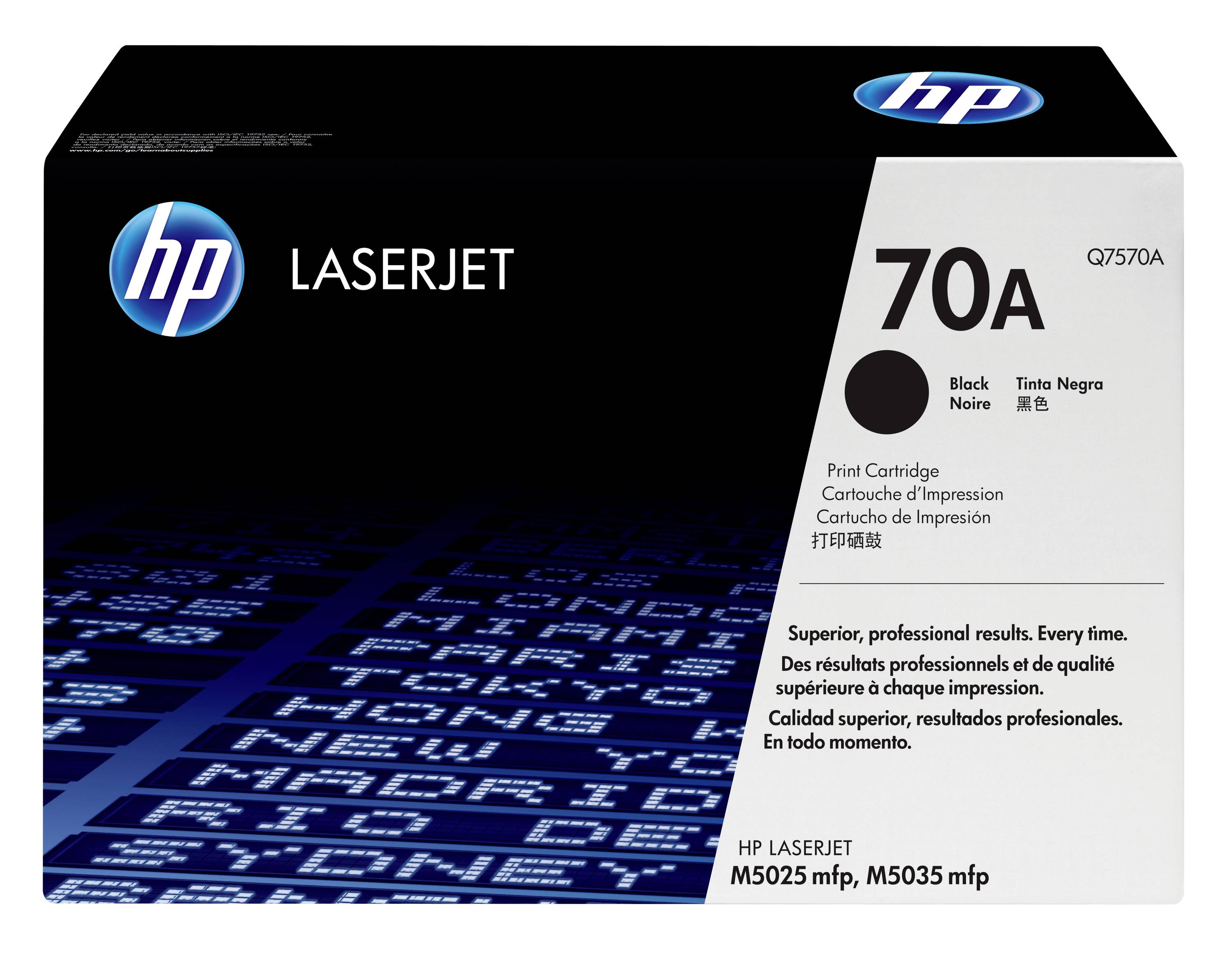 HP Tóner 70A Original Negro 15000 Lados Q7570A-0