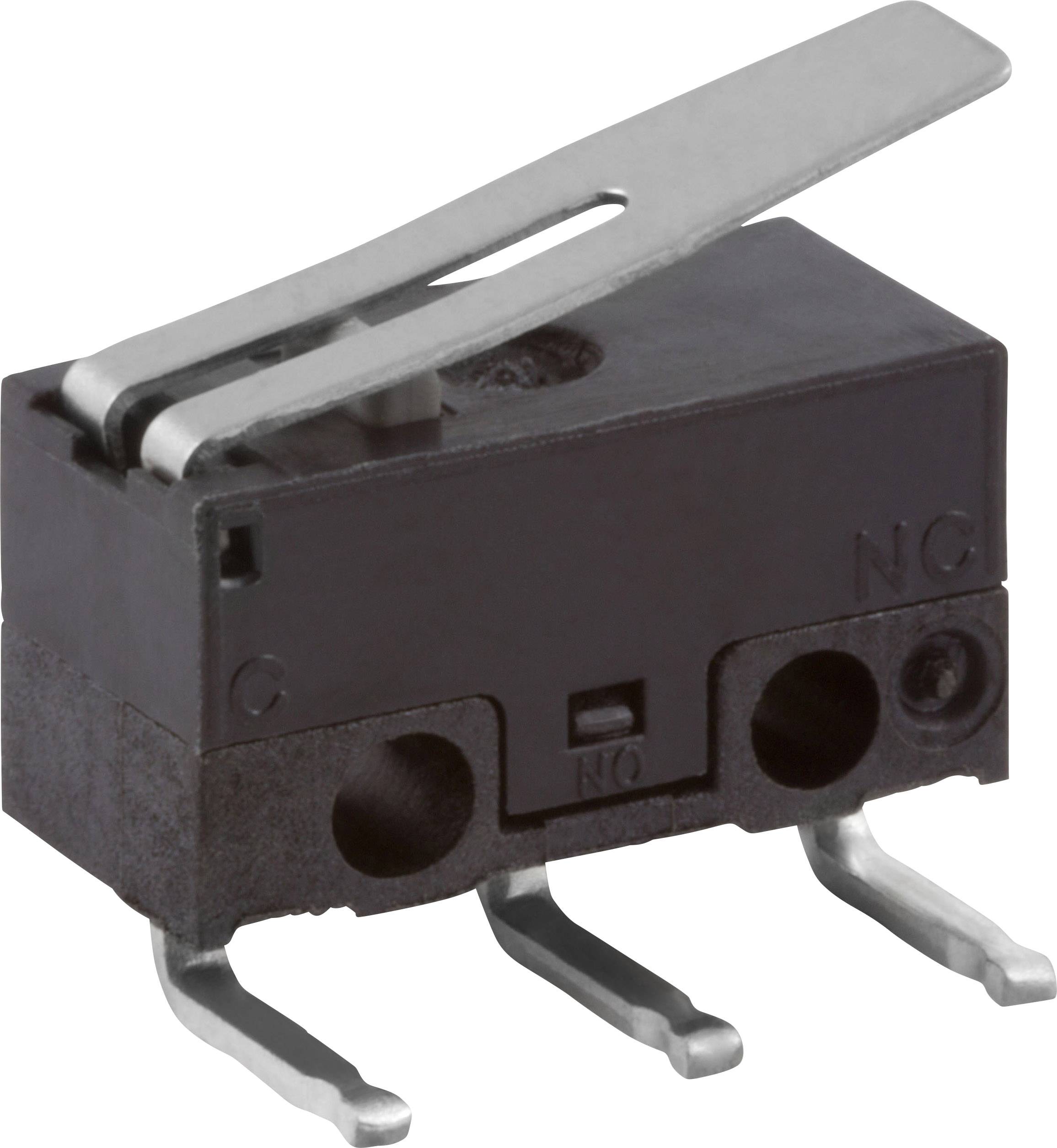 ZF DG13-B3LA Microinterruptor DG13-B3LA 125 V/AC 3 A 1 On/(On) Dispositivo de mando: IP40/conexiones: IP00 Pulsante 1 UD(S).