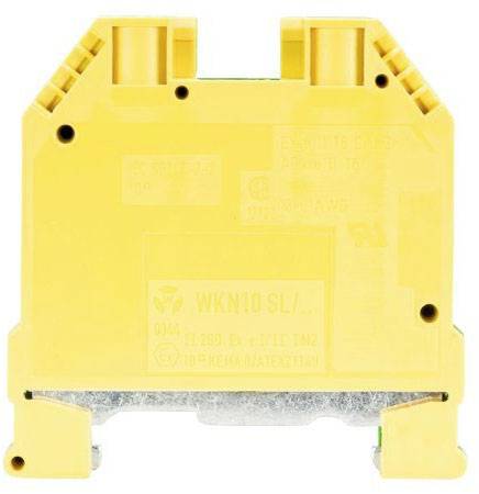 Wieland Electric 57.510.9055.0 Borne de conductor de protección Verde, Amarillo 1 UD(S). Piece