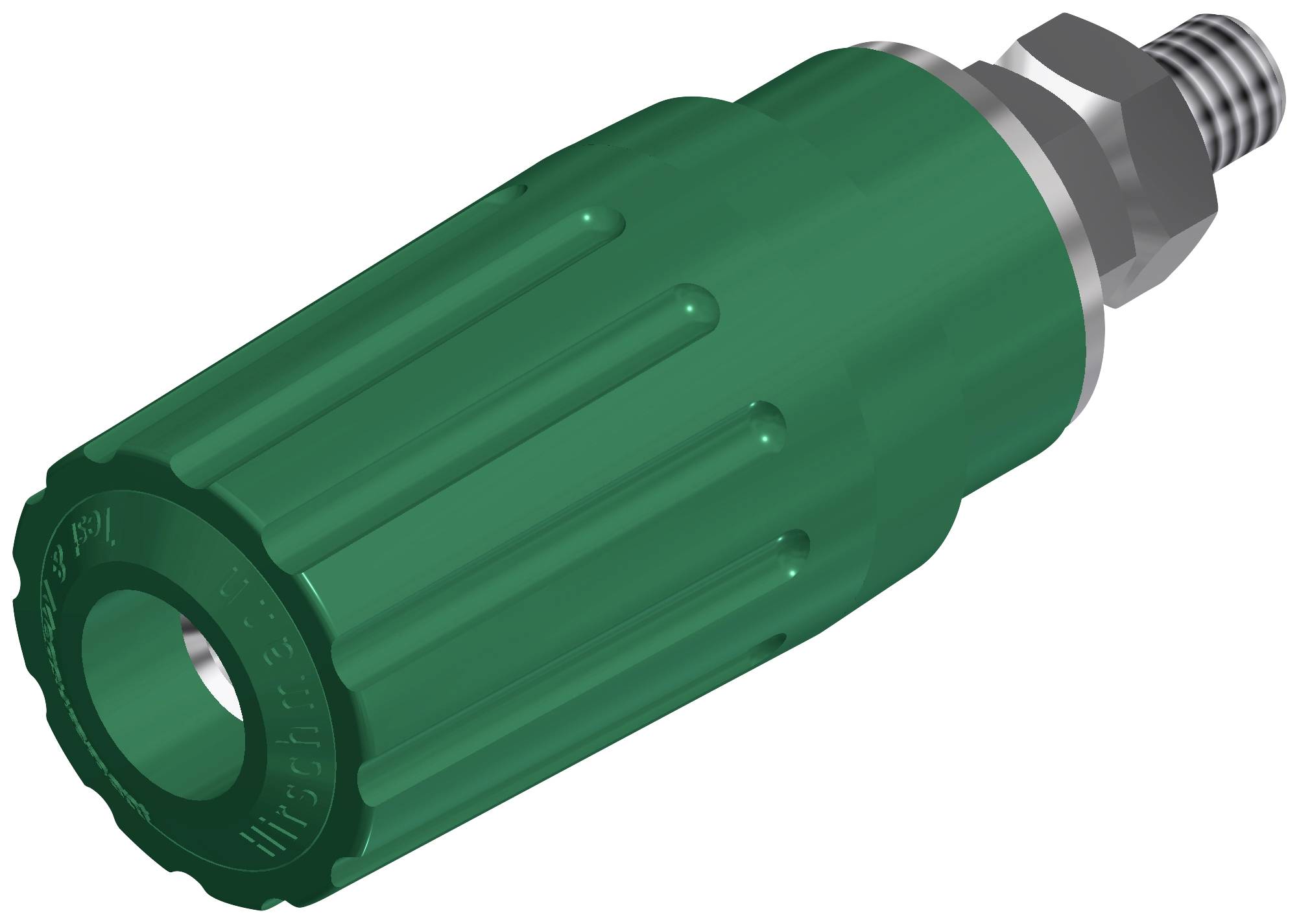 Hirschmann Test & Measurement PKI 100 Pieza polar o borne de polo Verde 35 A 1 UD(S). Piece
