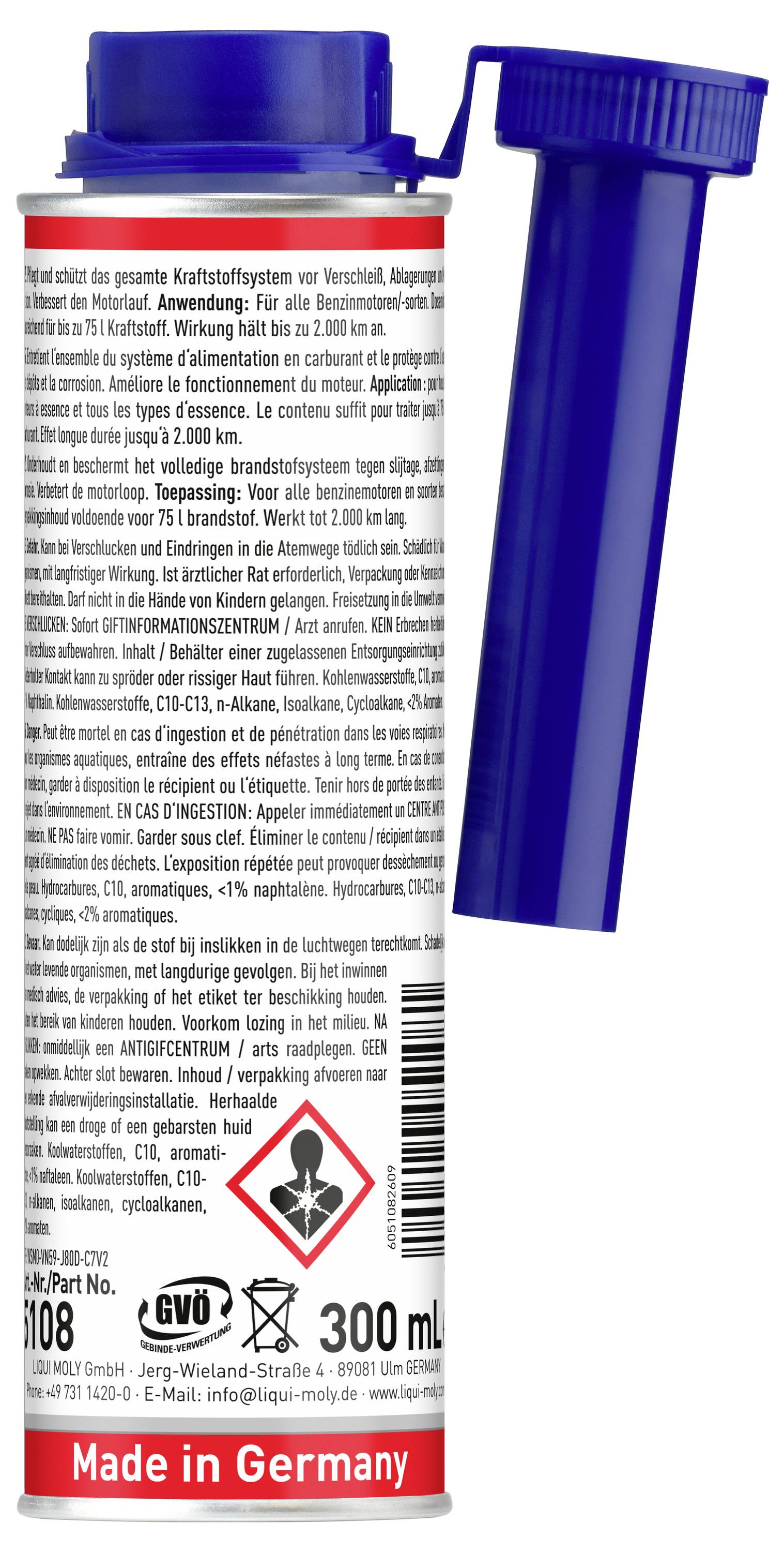 Liqui Moly Mantenimiento del sistema de combustible 5108 300 ml-1