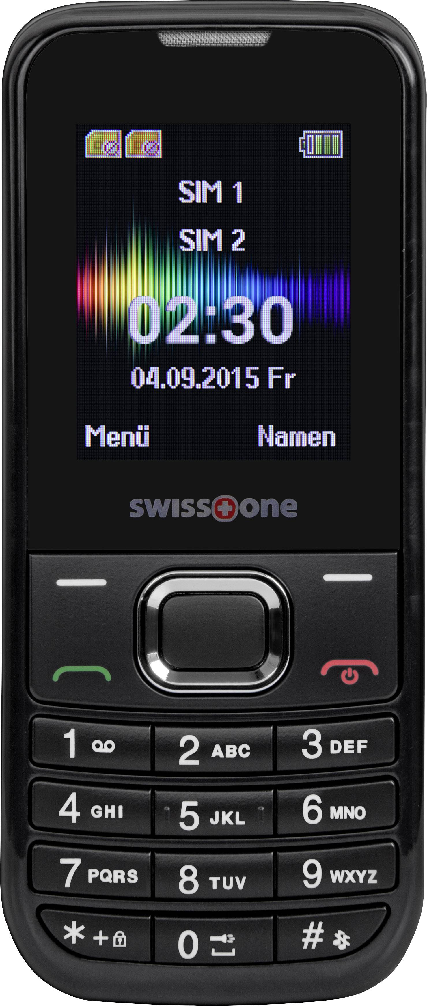 swisstone SC 230 Teléfono móvil dual SIM Schwarz-0