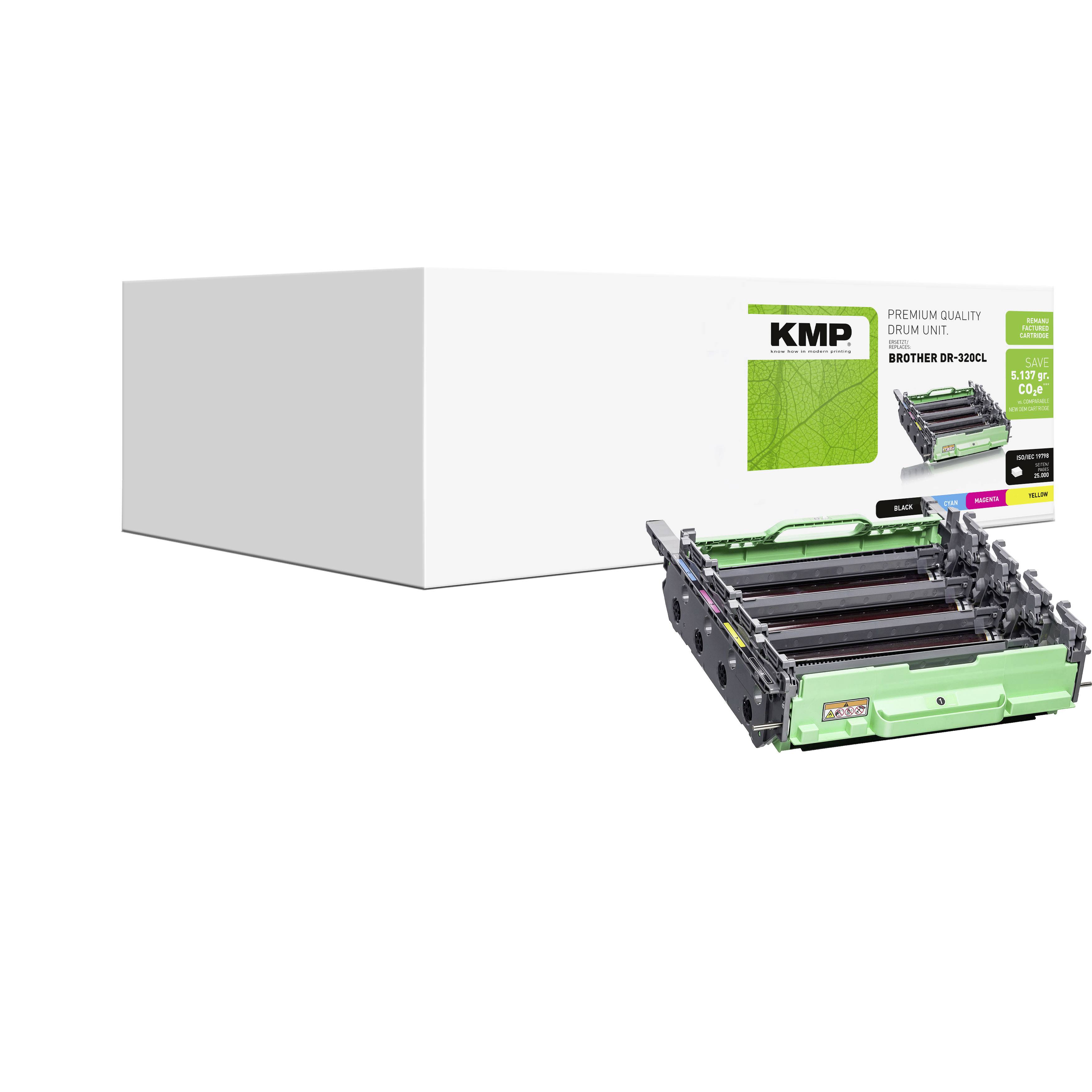 KMP Tambor reemplaza Brother DR-320CL, DR320CL Compatible Color 25000 Lados B-DR25 1243,7000-0