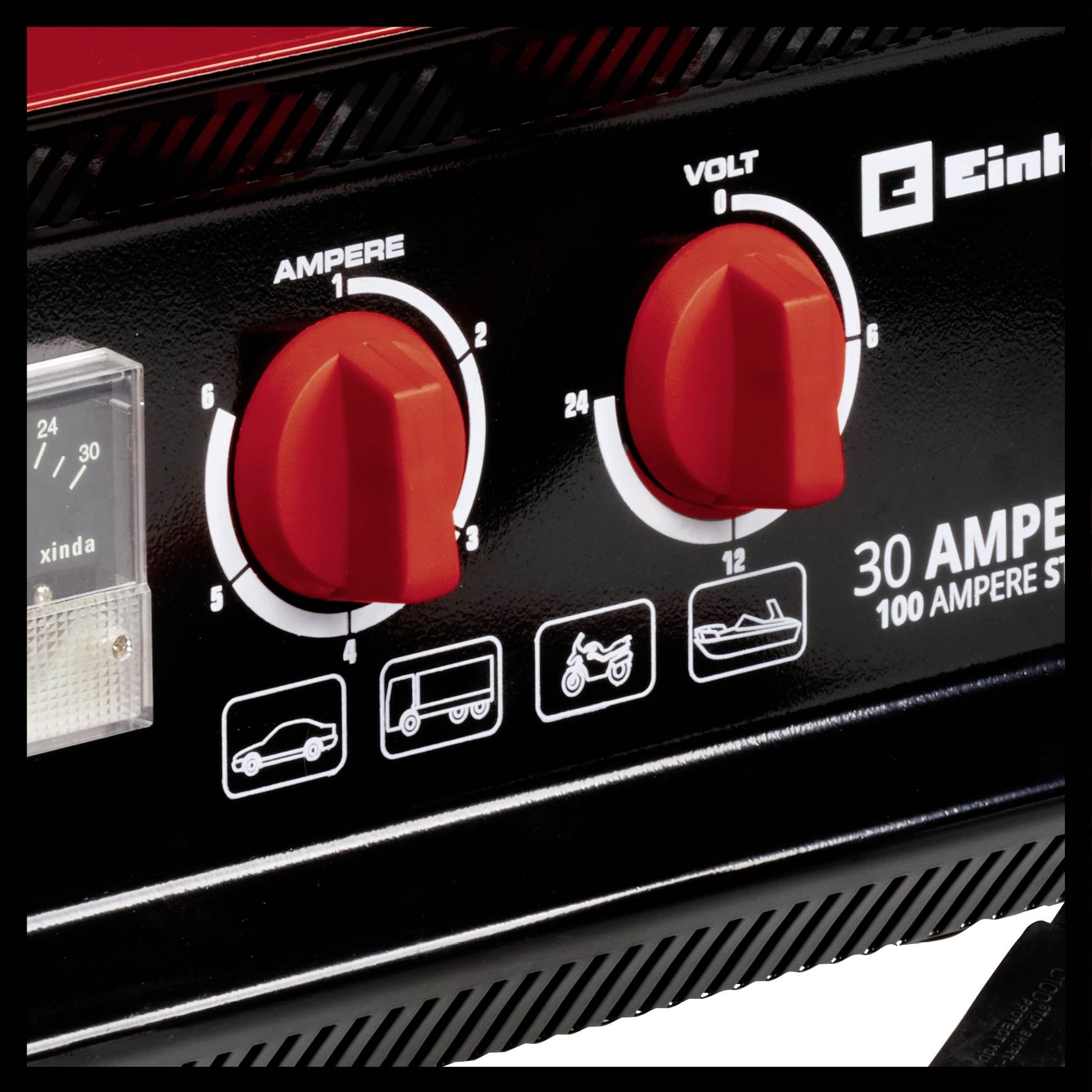 Einhell CC-BC 30 1078121 Cargador para vehículos 24 V, 12 V, 6 V 30 A-2