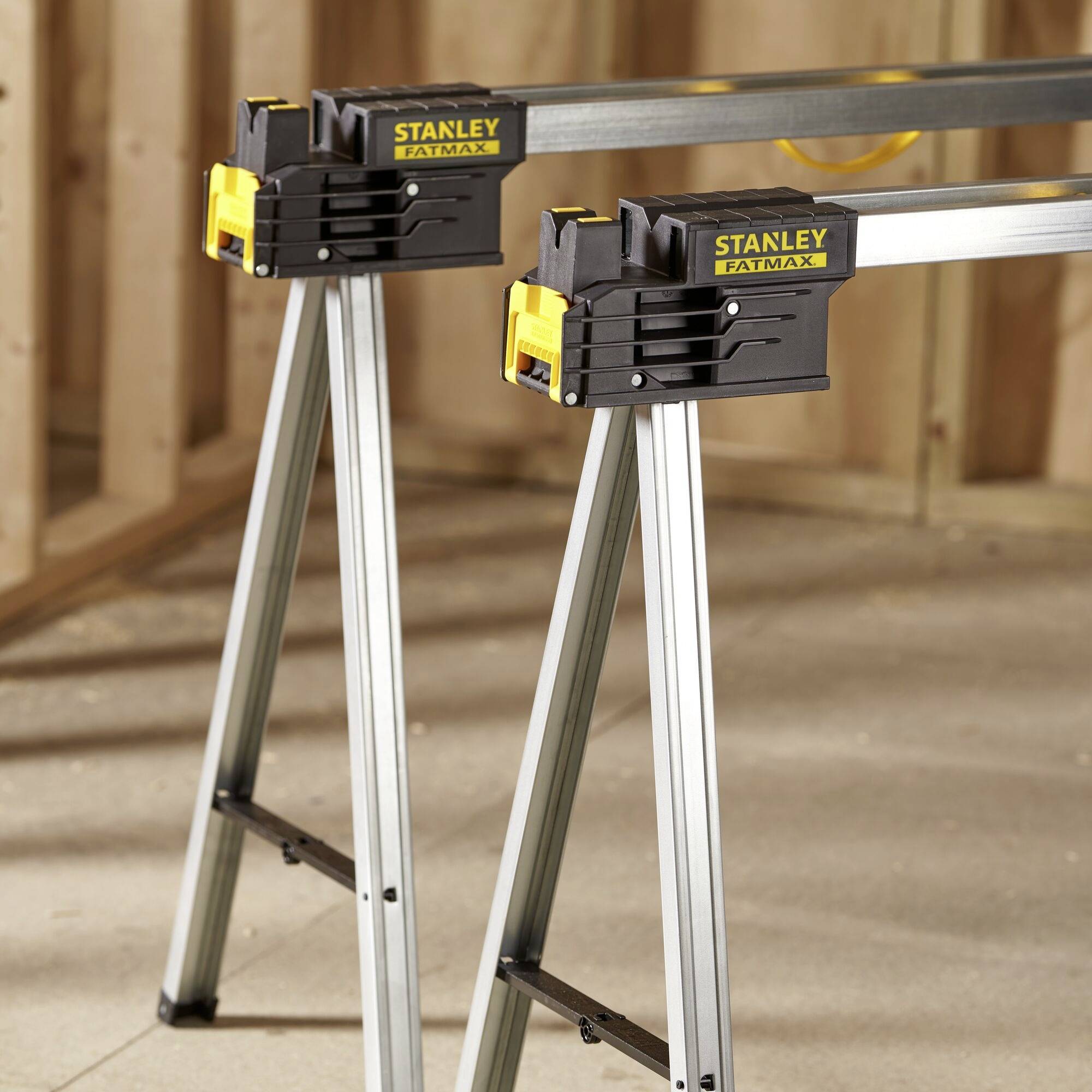 STANLEY FatMax FMST1-75763 Caballete de andamio Abatible 900 kg (Lon. x Anch. x Alt.) 112 cm x 26.5 cm x 11.5 mm 11.02 k-7
