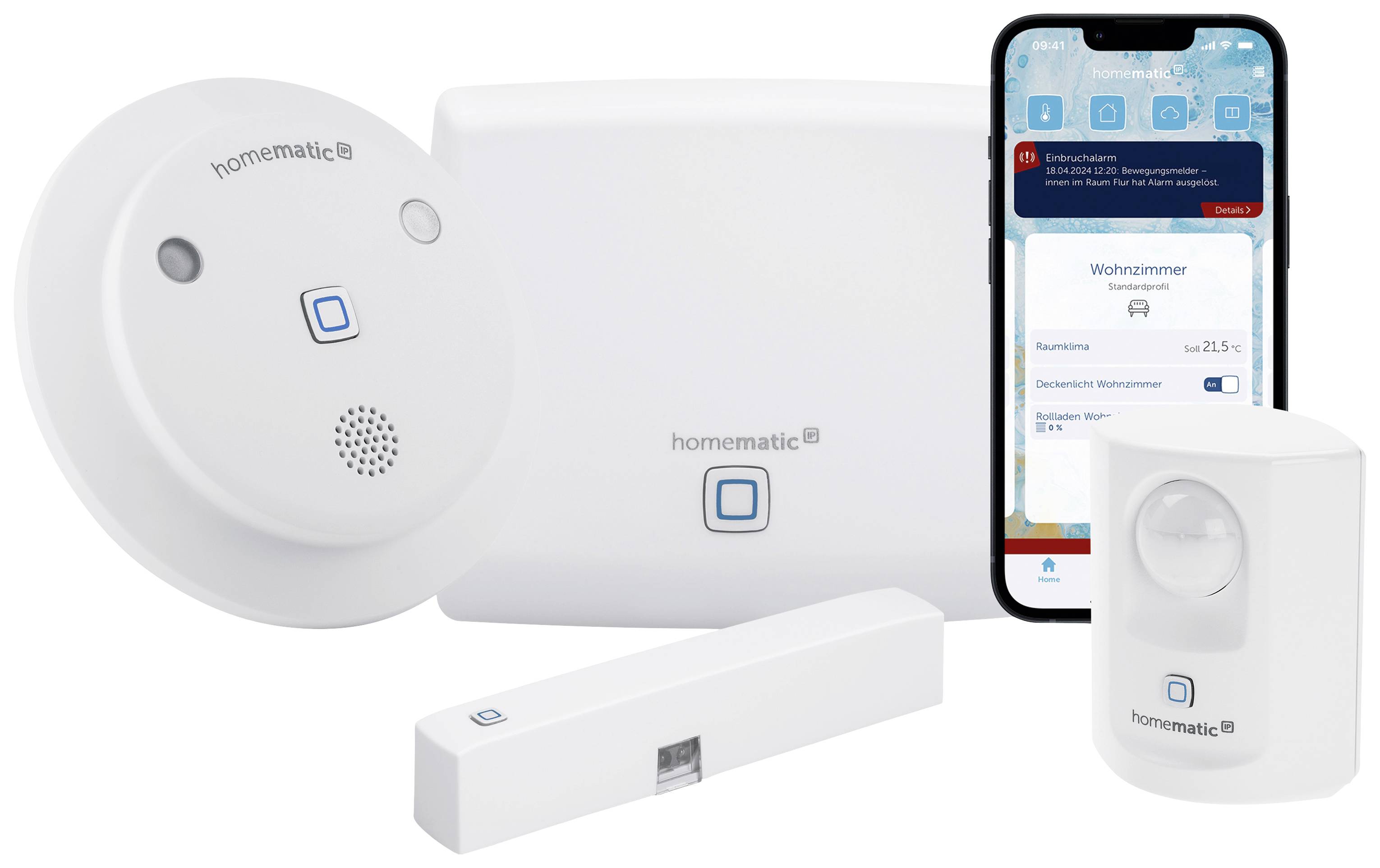 Homematic IP Kit básico de alarga HmIP-SK7-0