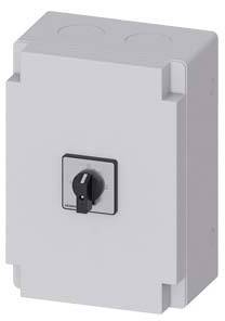 Interruptor seccionador Material de aislamiento Schwarz 3polig 35 mm² 63 A 690 V/AC Siemens 3LD25667UB01-0