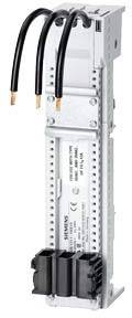 Siemens 8US12111NS10 Sistema de barras conductoras, distancia entre ejes de rieles 60 mm, adaptador de dispositivo, ancho: 45 mm Adaptador de dispositivos 32 A 690 V 1 UD(S).