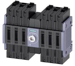 Interruptor seccionador De 6 polos 16 A 4 contactos inversor 1200 V Siemens 3KD16602ME200-0
