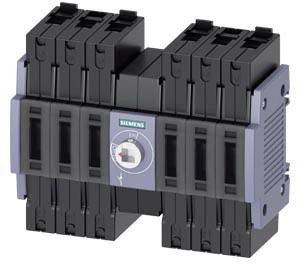 Interruptor seccionador De 6 polos 32 A 4 contactos inversor 1200 V Siemens 3KD22602ME200-0