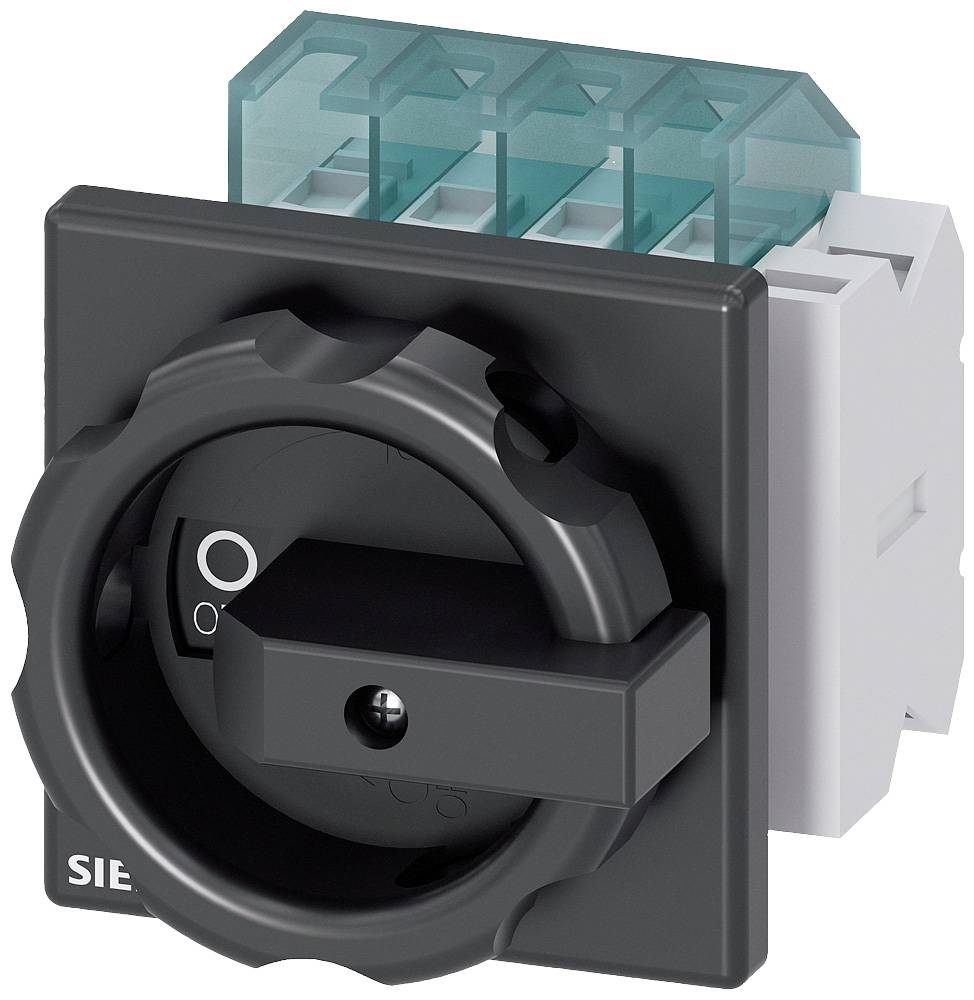 Interruptor seccionador Schwarz 3polig 6 mm² 16 A 1 contacto NA, 1 contacto NC 690 V/AC Siemens 3LD20031TP51-0