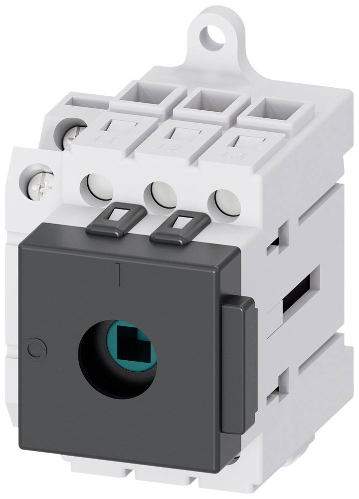 Interruptor seccionador 3polig 16 mm² 63 A 1 contacto NA, 1 contacto NC 690 V/AC Siemens 3LD34101TK05