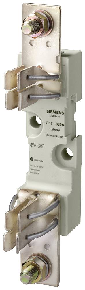 Siemens 3NH3430 Portafusibles NH Tamaño de fusible = 3 630 A 690 V 1 UD(S).-1