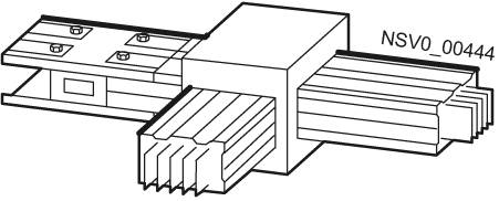 Siemens BVP:261798 BD2A-400-TL Modificador de dirección Aluminio Gris claro 205 mm² 400 A 690 V/AC 1 UD(S).-0