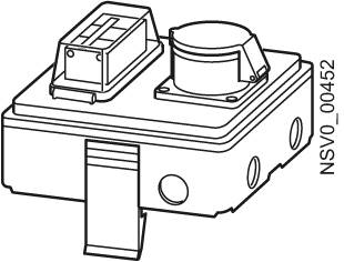 Siemens BVP:660869 BD2-AK1/CEE163FIA161 Caja de salida Gris claro 2polig 16 A 230 V/AC 1 UD(S).-0