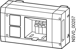 Siemens BVP:034276 BD01-AK2M1/2SD163FIA161 Caja de salida Gris claro 16 A 230 V/AC 1 UD(S).-0