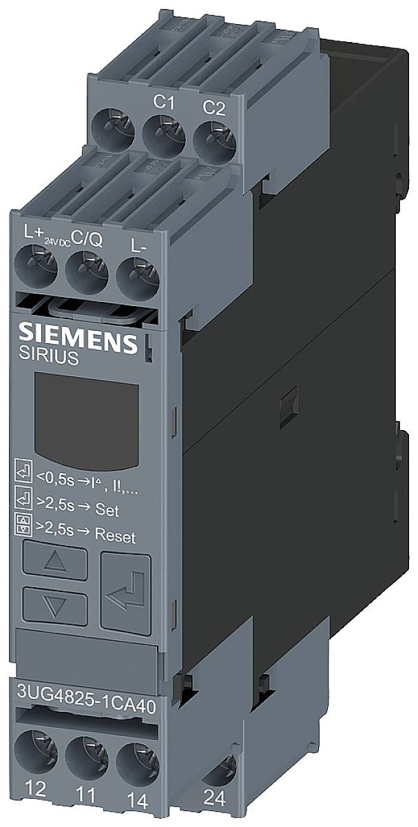 Siemens 3UG4825-1CA40 3UG48251CA40 Relé de vigilancia Número de salidas de relé: 2-0